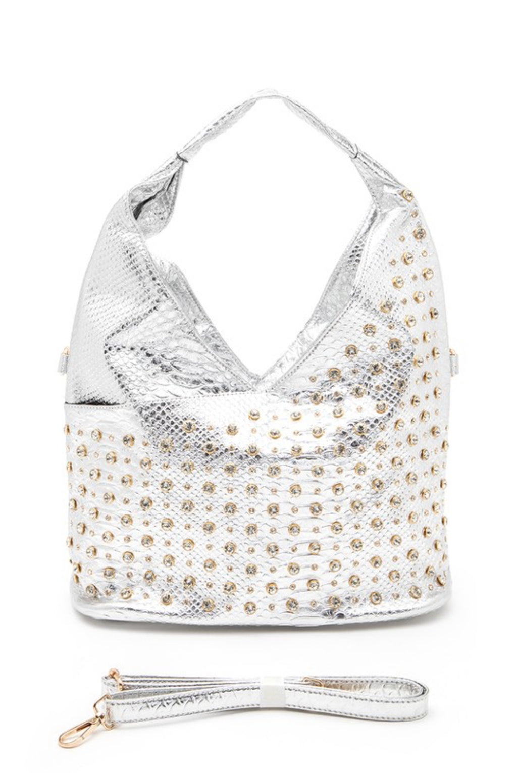 studs embellished bag