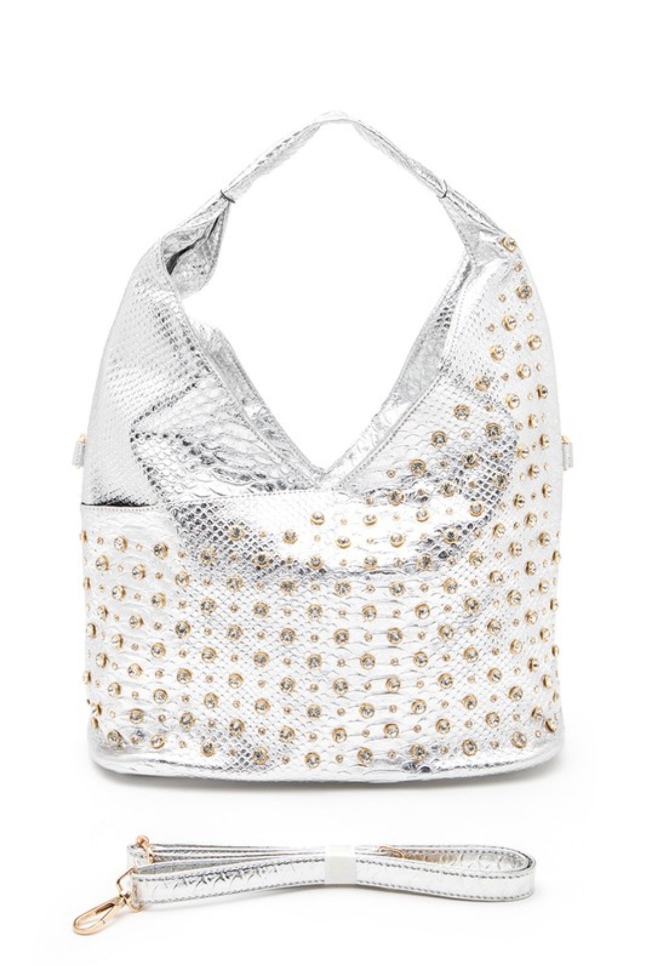 studs embellished bag