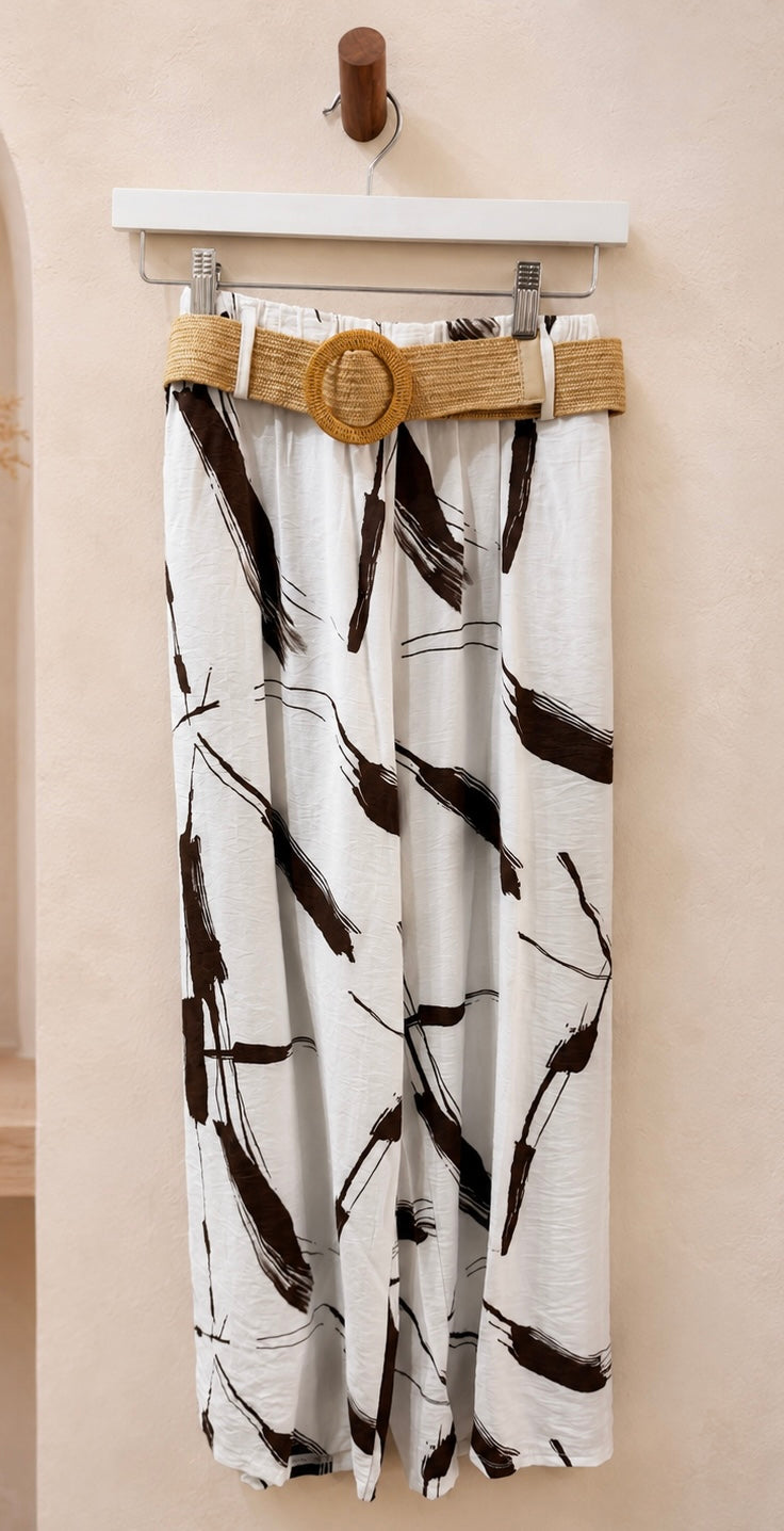 Fall print pants