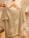 Star crochet top