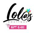 Lolas Boutique Gift Certificate