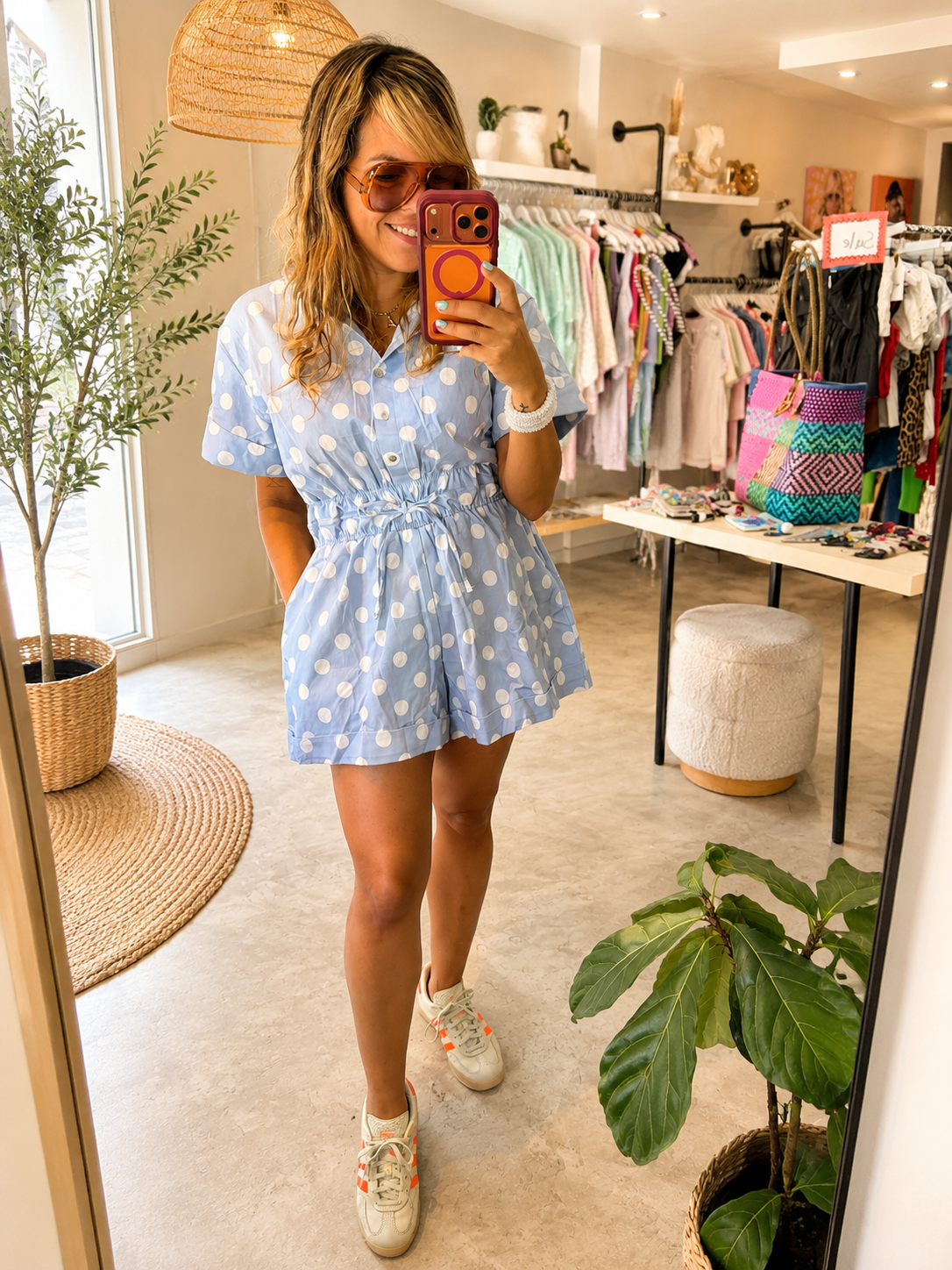 Polkadot romper