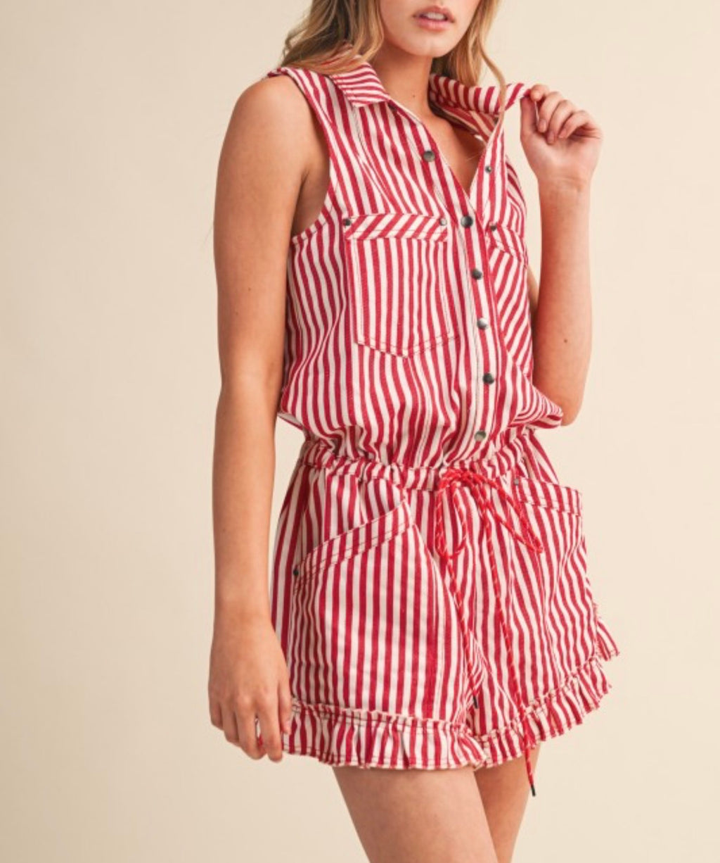 Striped Romper