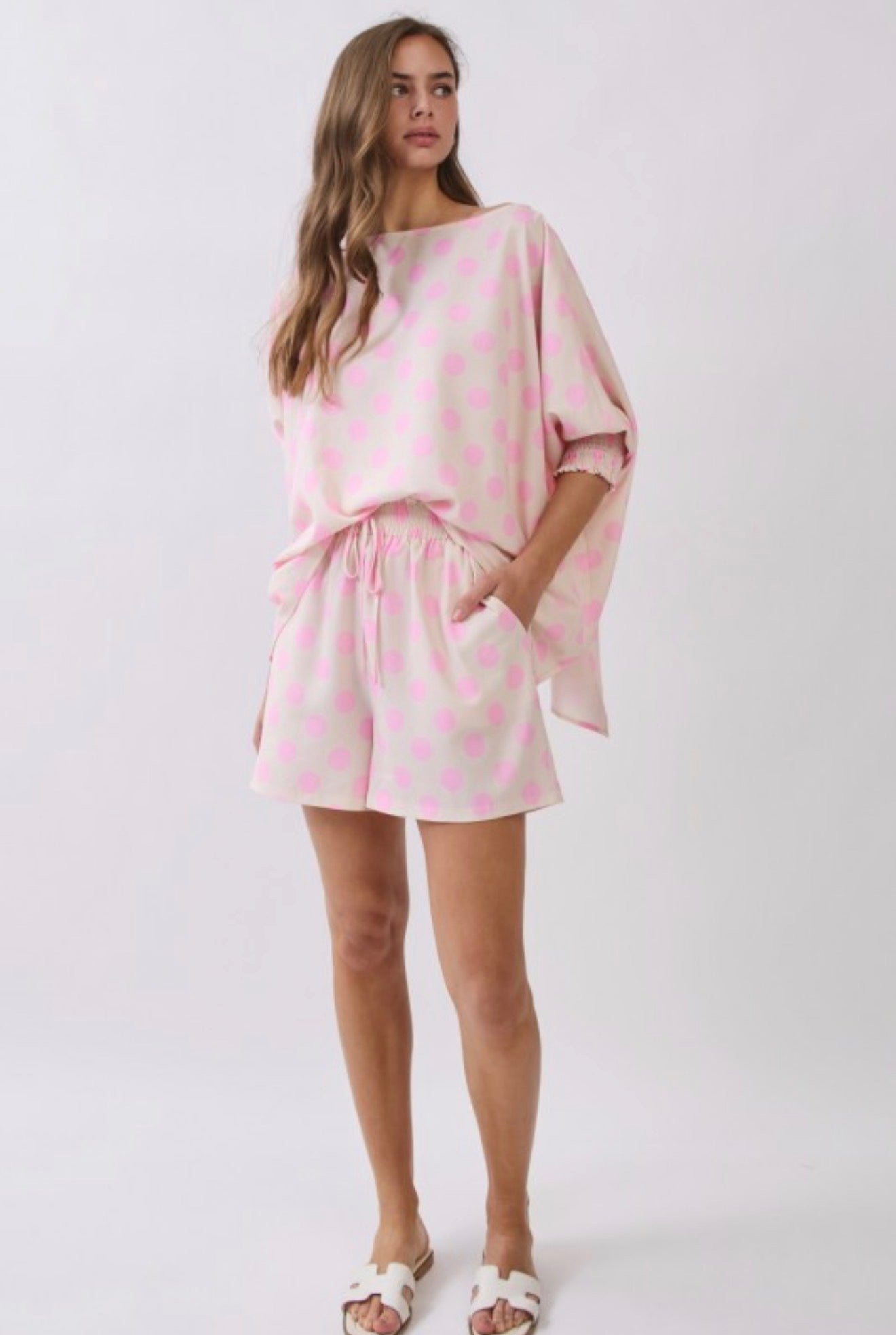 Lounge top and short set