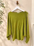 Olive green sweater