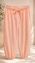 Orange stripe pant