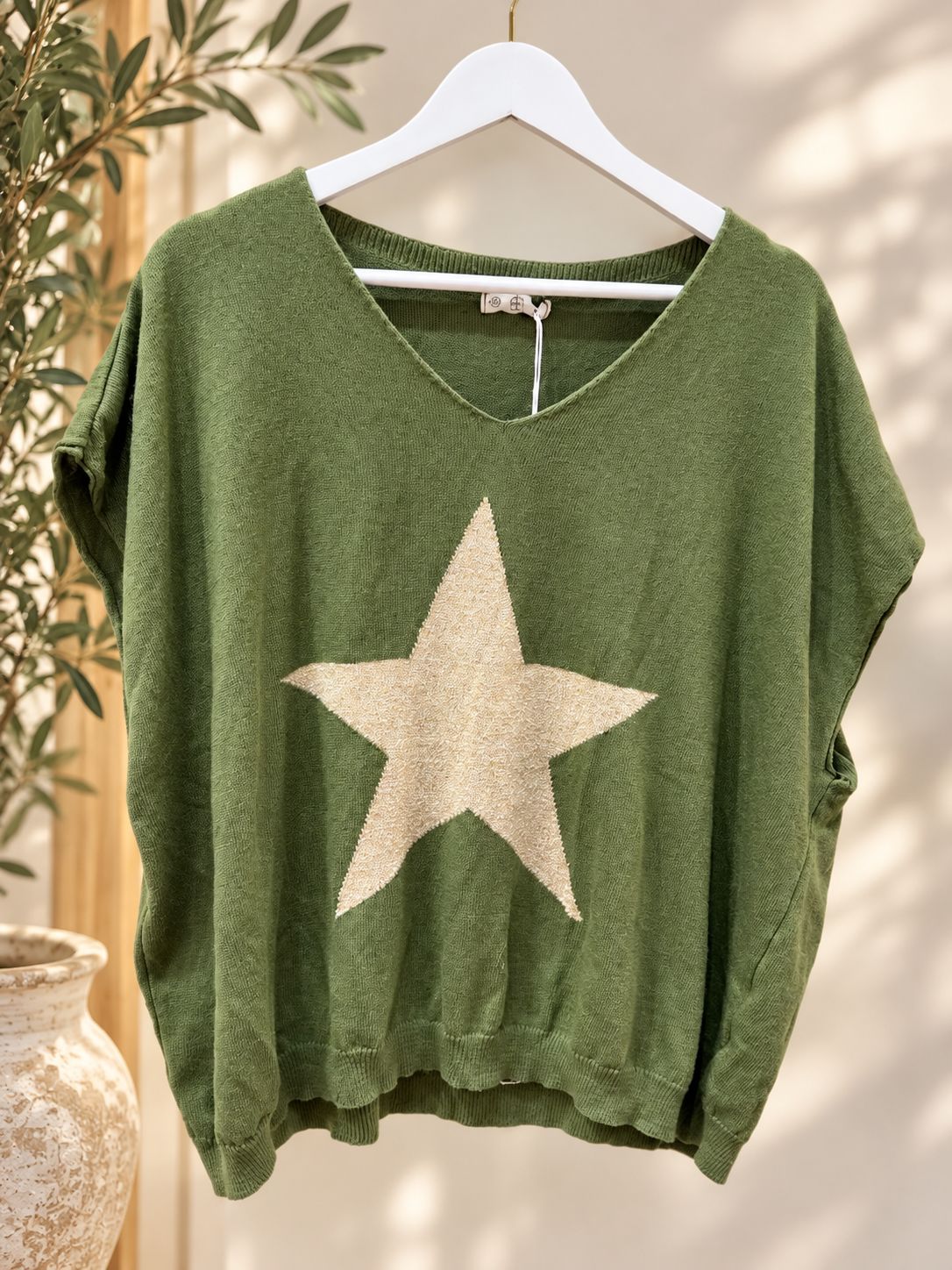 Star sweater top
