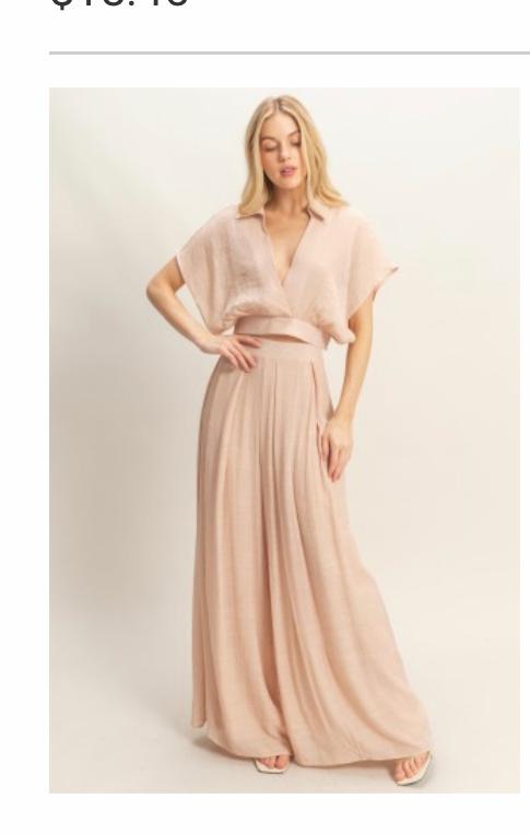 Top and Palazzo Set