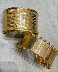 Gold cuffs