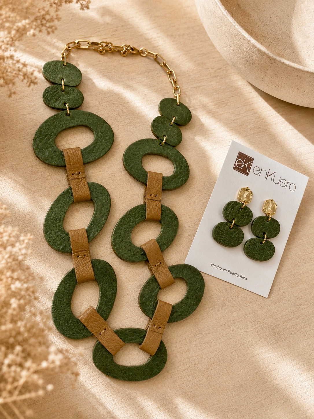 Leather links  set
