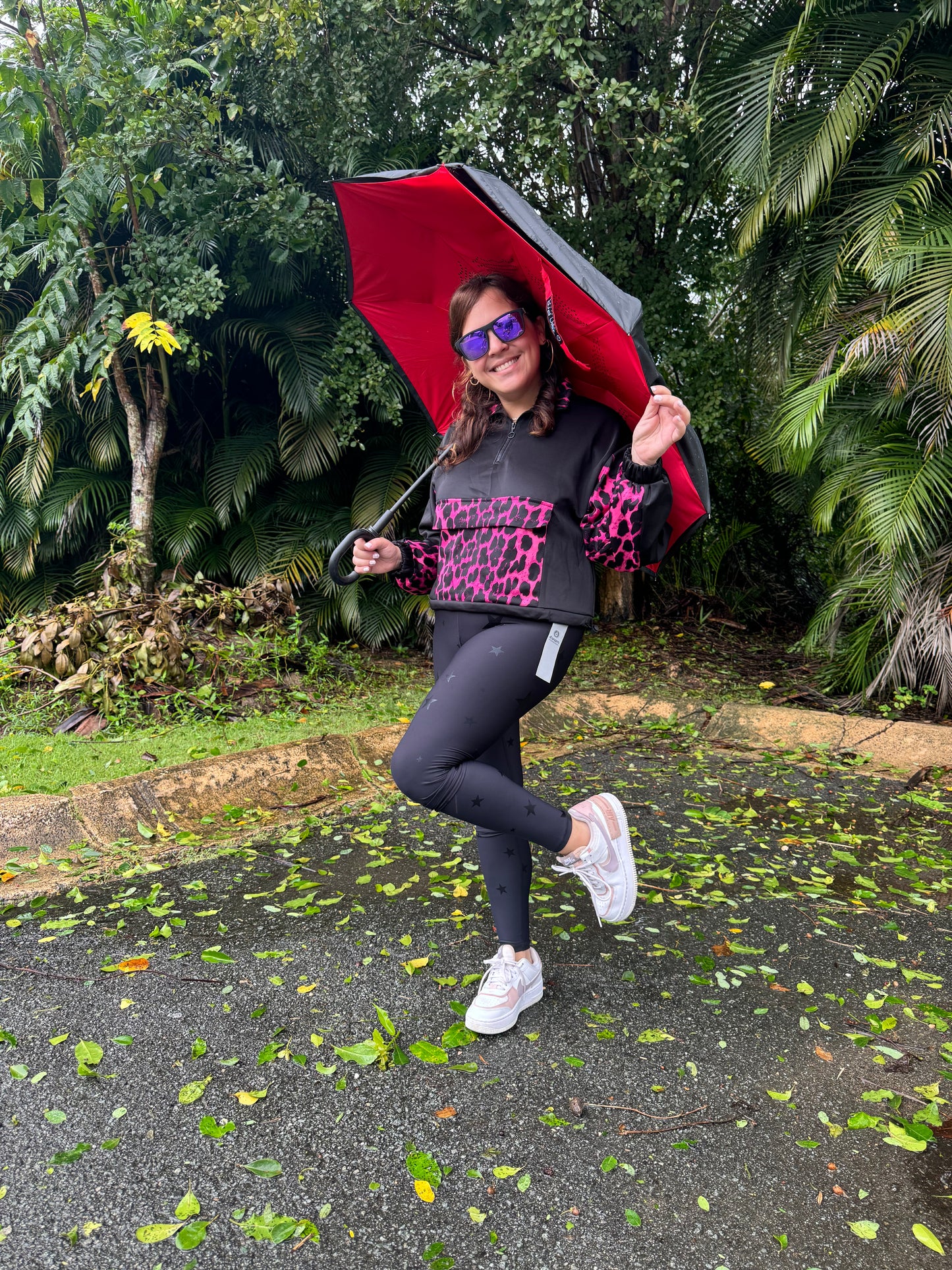 Pink Animal Print Jacket