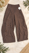 Drawstring polkadot pant