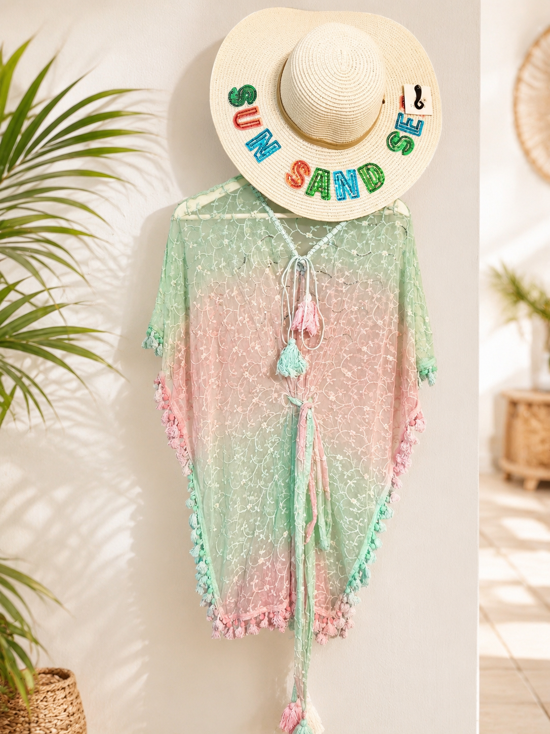Pastel colors coverup