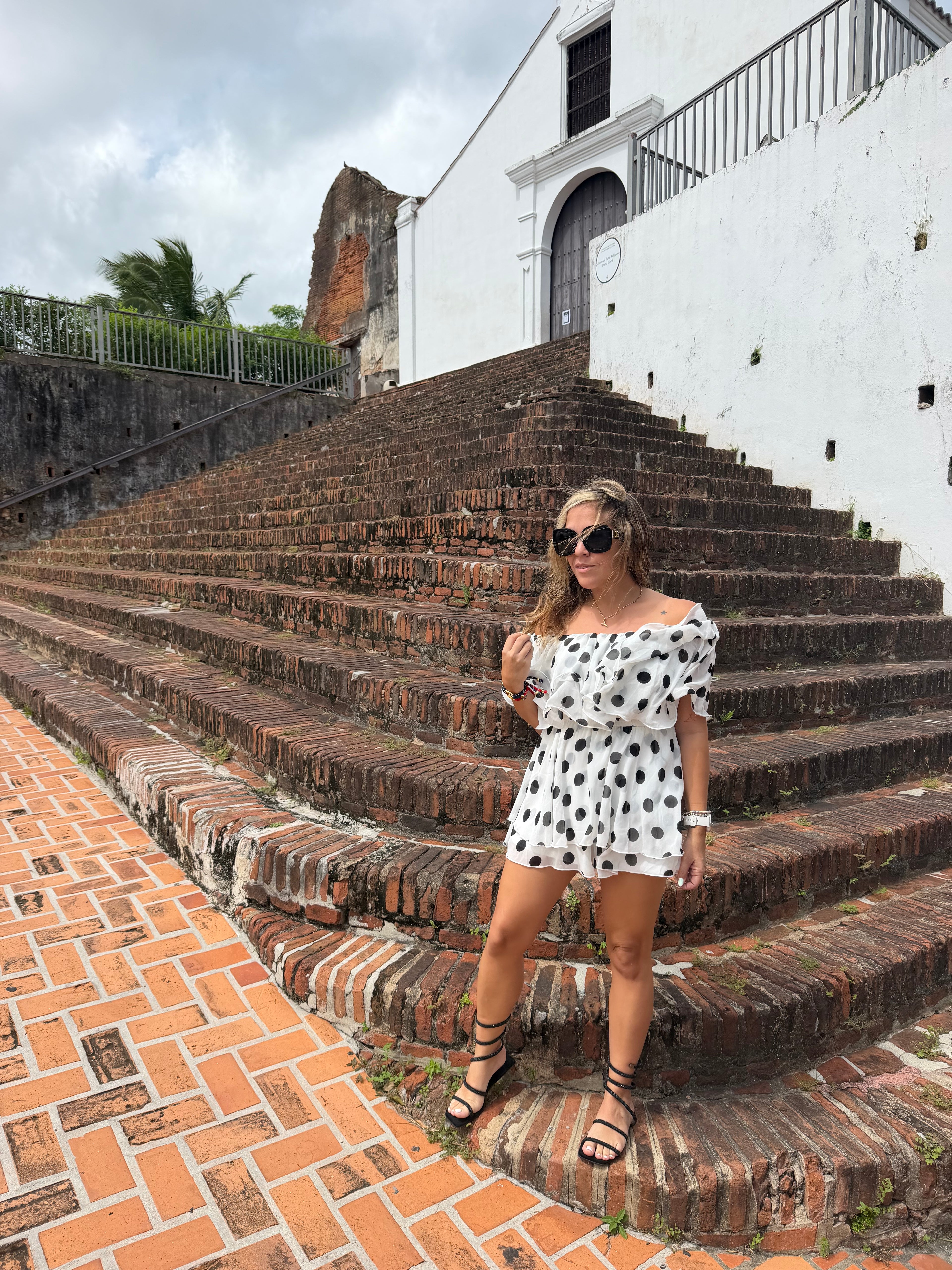 Polkadot romper