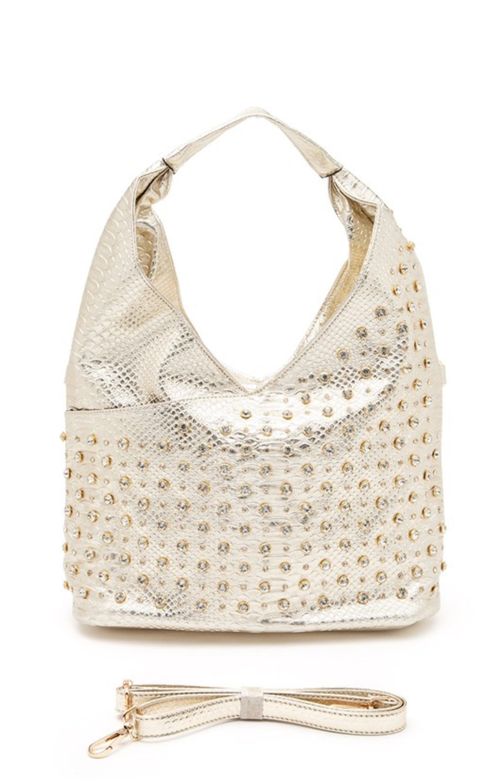 studs embellished bag