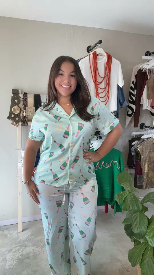Teal Pijamas