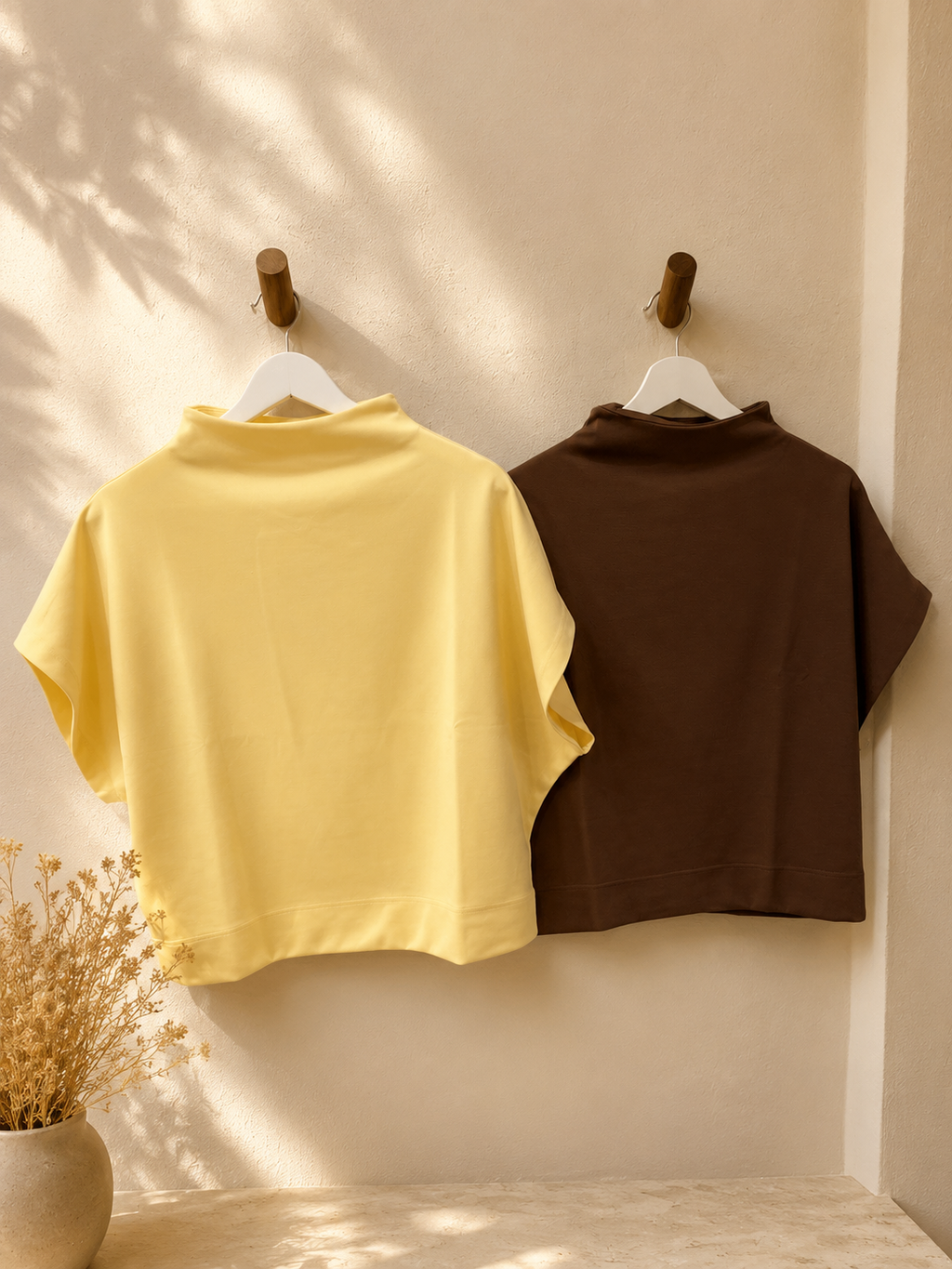 Mock neck top