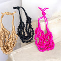 Knot necklaces