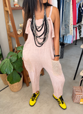 Italy rose jumpsuit