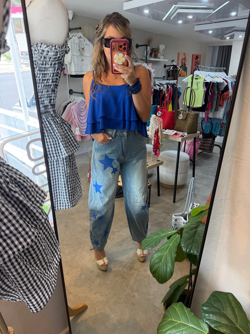 Star denim barrel
