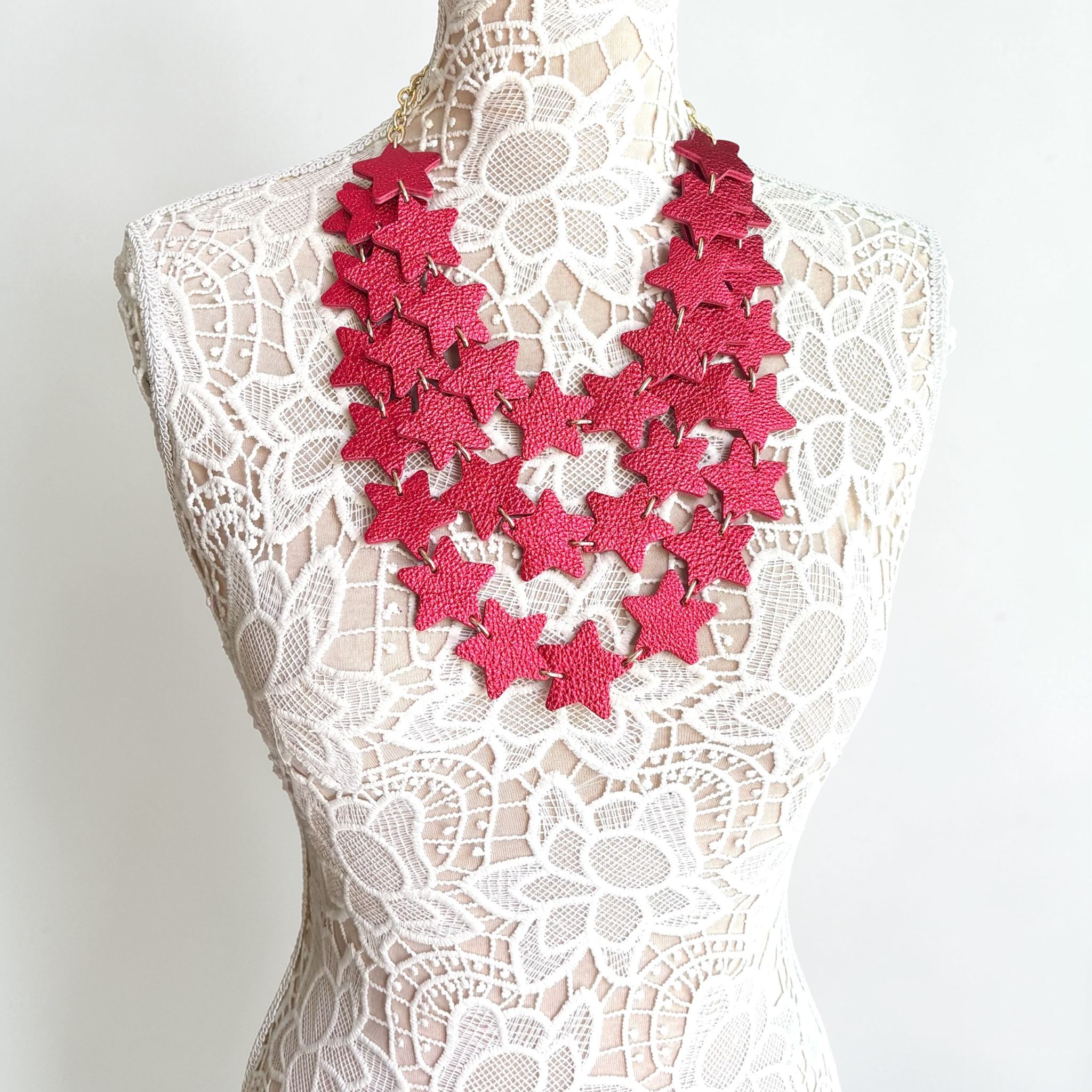 Multi layered necklace