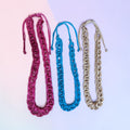 Braid necklaces