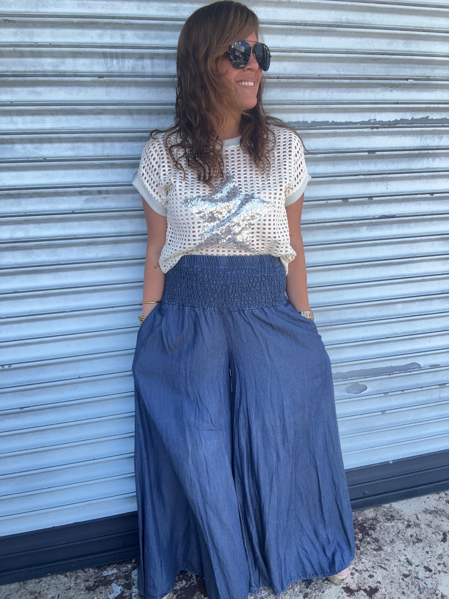 Tencel Wide leg pant