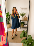 Lyocell denim dress