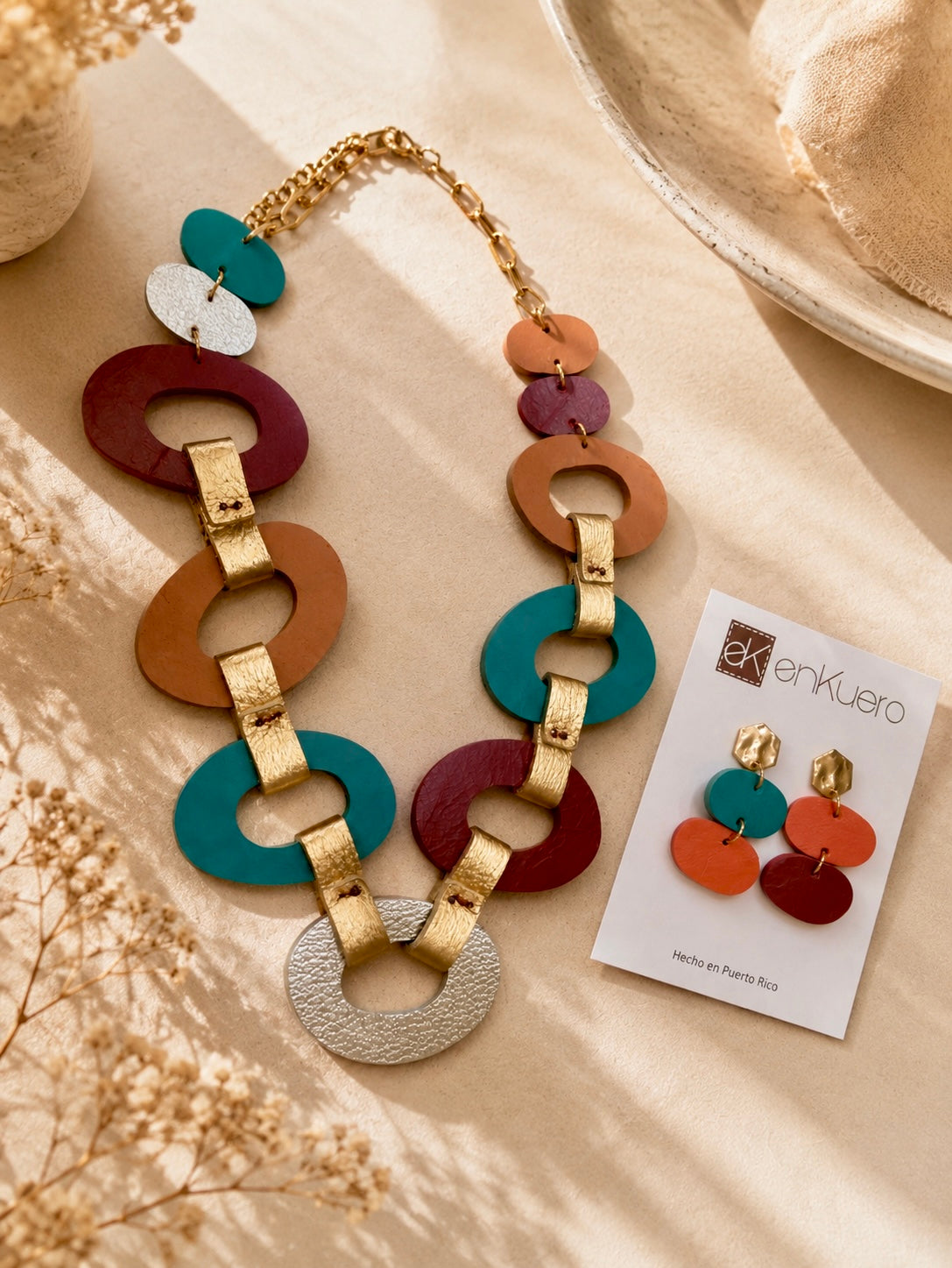 Leather links  set