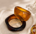 Set of 2 acrylic bangles