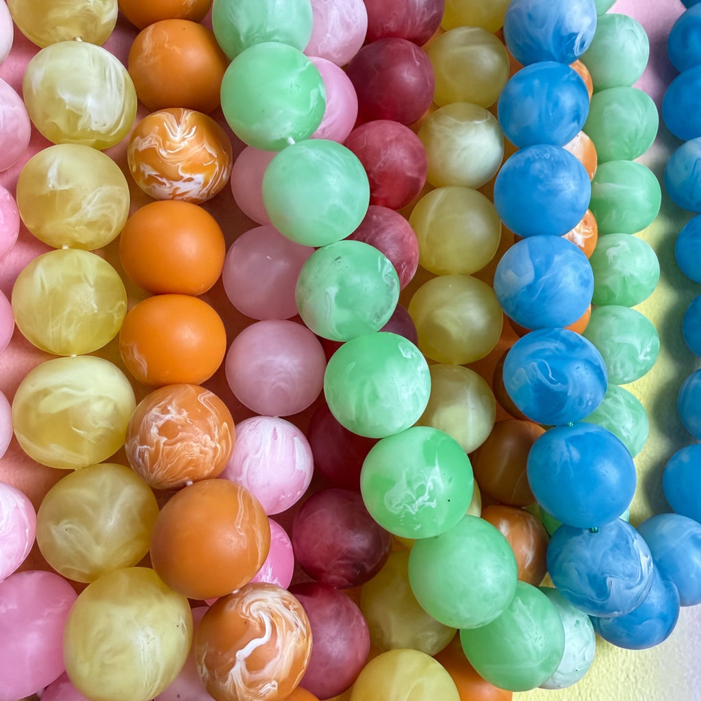 Handmade resina necklace