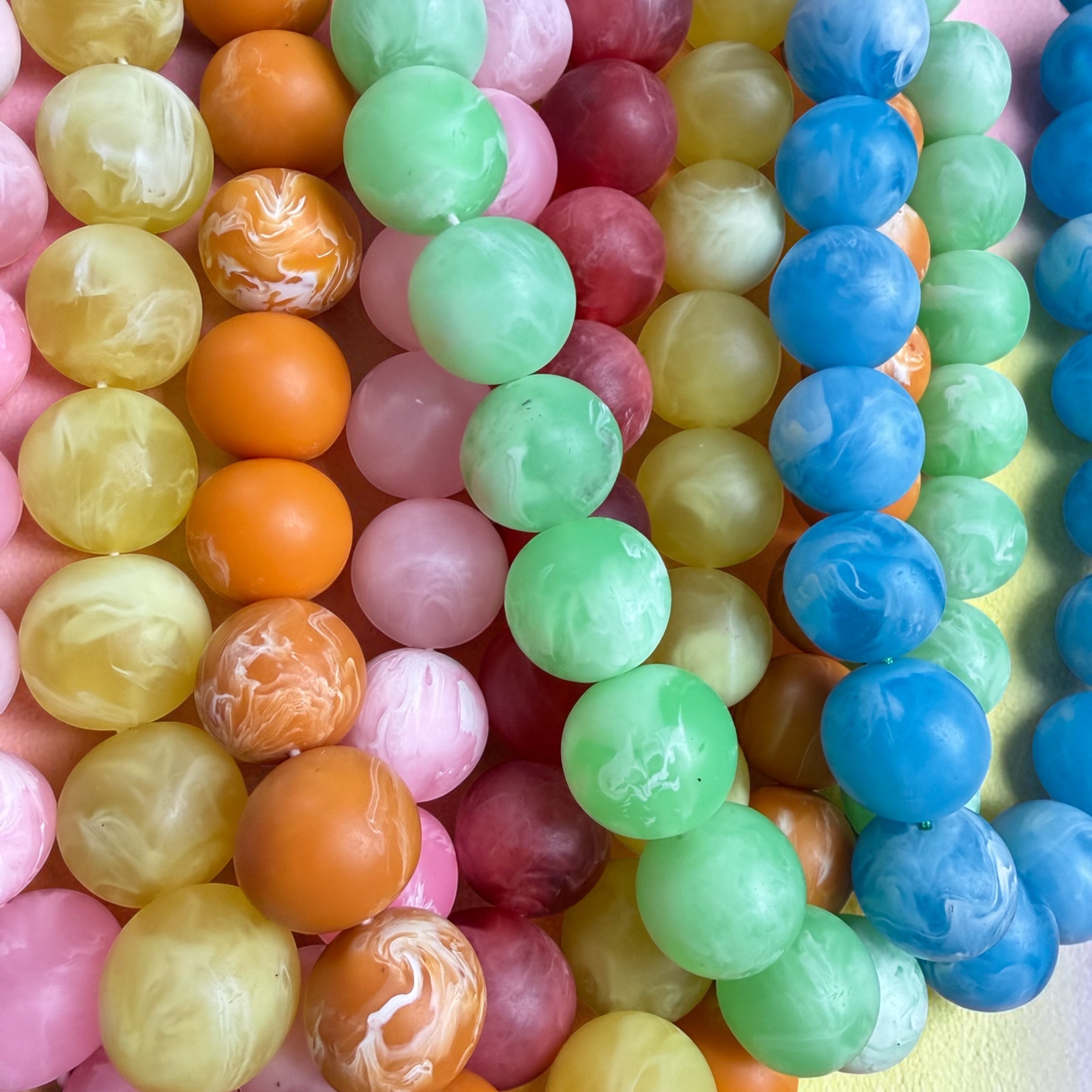 Handmade resina necklace