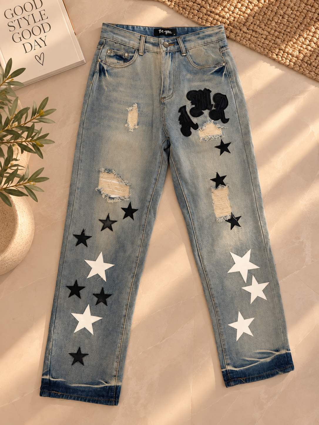 Twinkle stars denim