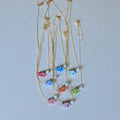 Stainless steel fish charm necklace