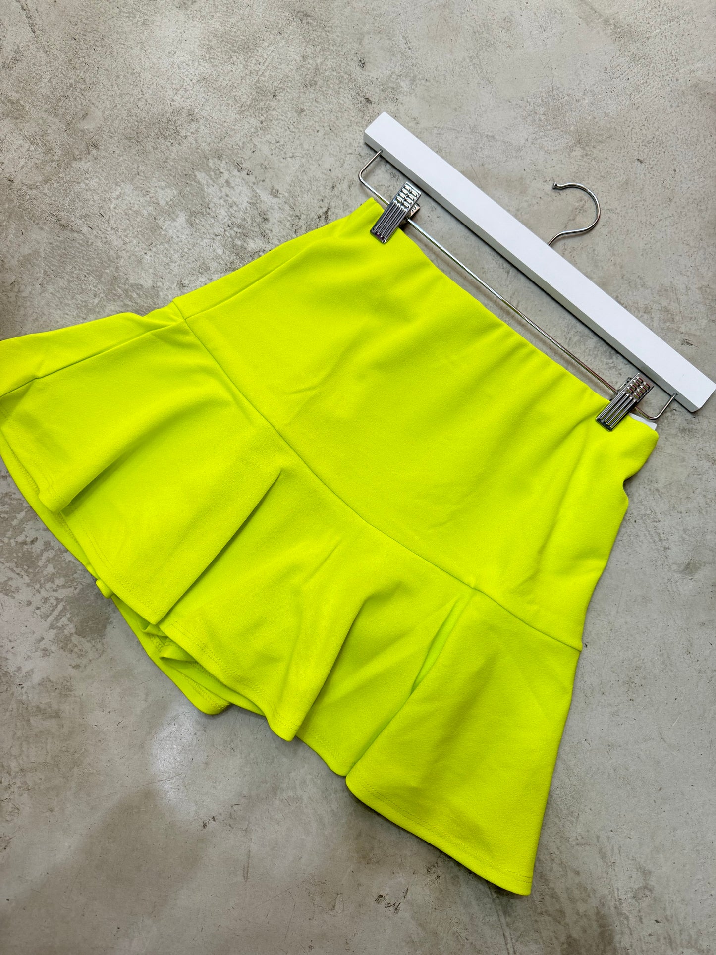 Lime Skort