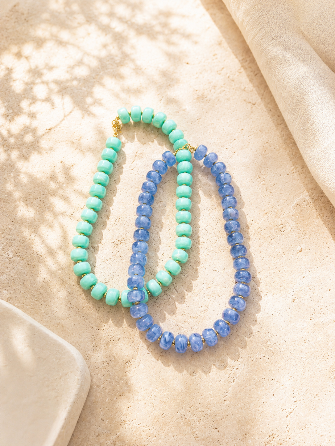 Candy cane necklaces