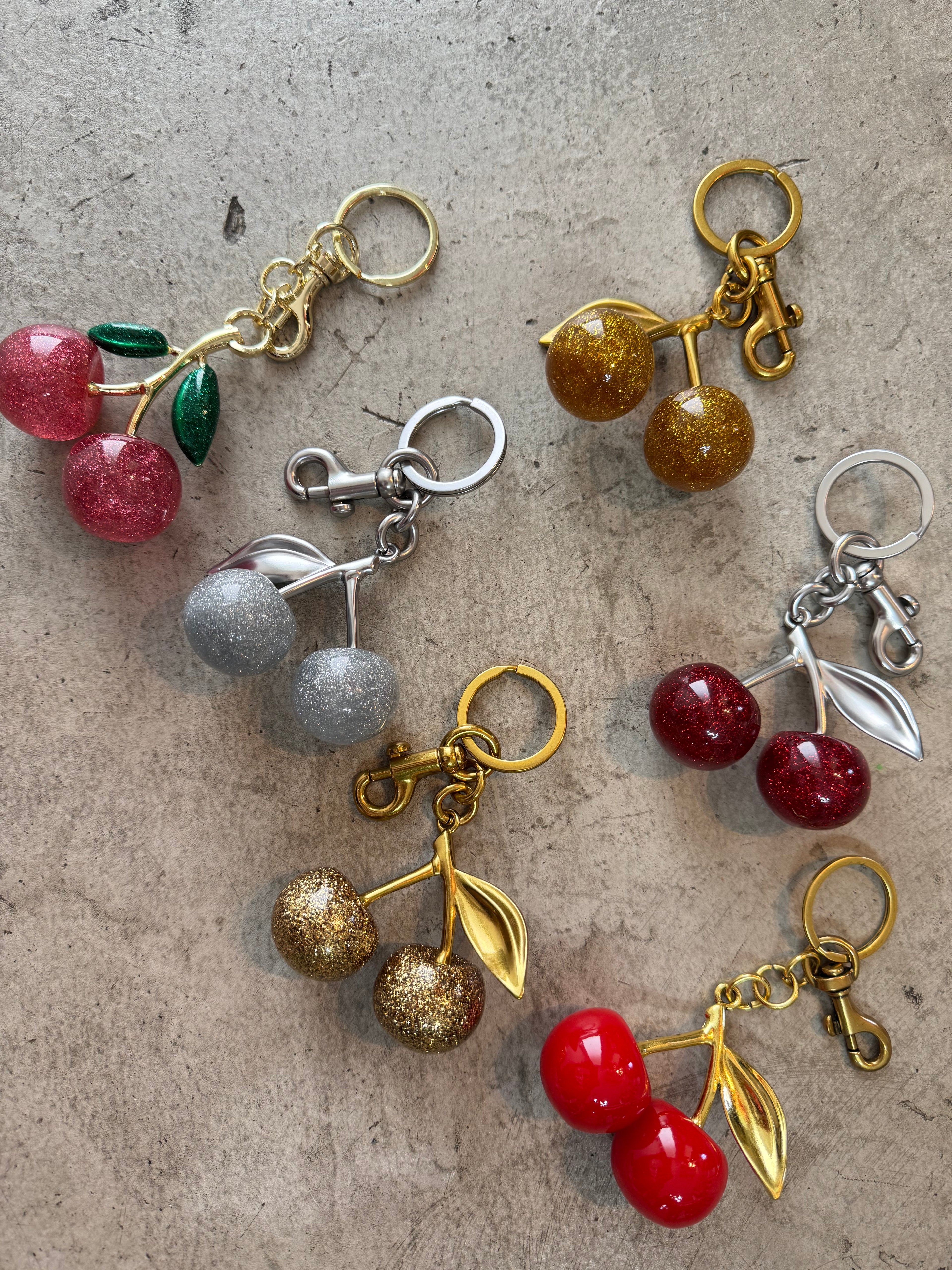 Cherry Keychains