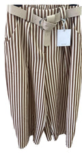 Stripe barrel pant