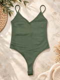 Military green bodysuit
