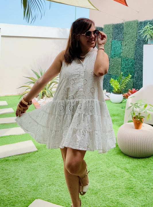 Eyelet Dress