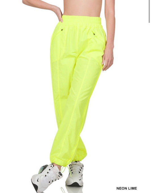 Neon Yellow Jogger